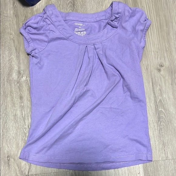 4/$20 George Kids Purple T-Shirt - Picture 1 of 1